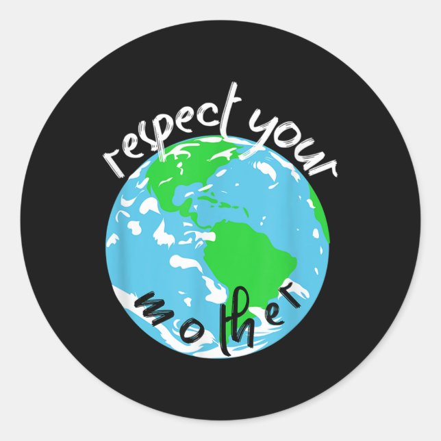 Nature Protection, Air Conditioning Heating, Envir Classic Round Sticker (Front)