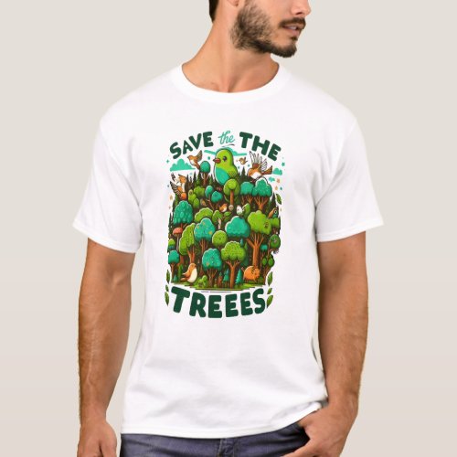 Nature Protector T_Shirt Design