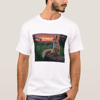 Nature Quote “Where the Wild Pauses, Peace Begins” T-Shirt
