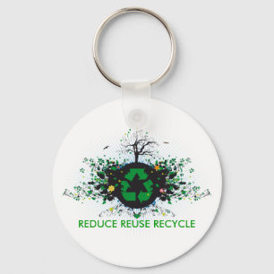 Nature Recycles Keychain