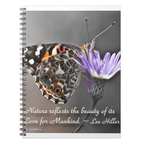 Nature reflects the Beauty of its Notebook