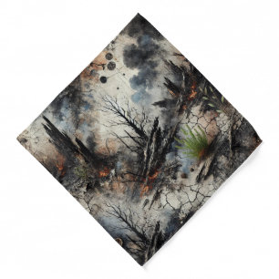 Nature Resilience Bandana - Unique Art Design