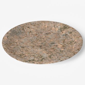 Nature Rock Photo Geology Texture Paper Plates by KreaturRock at Zazzle