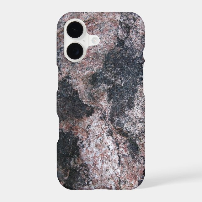 Nature Rock Texture Pinkish Case-Mate iPhone Case (Back)