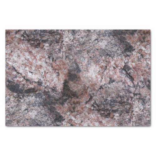 Nature Rock Texture Pinkish Tissue Paper