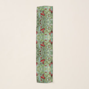 Nature Rose hip photo Chiffon Scarf