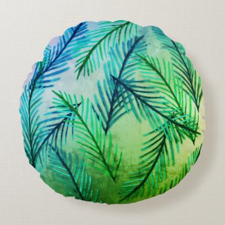 Nature  Round throw cushion 41 cm