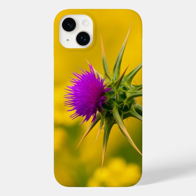 Nature’s Armor – Bold Flower Phone Case (Back)