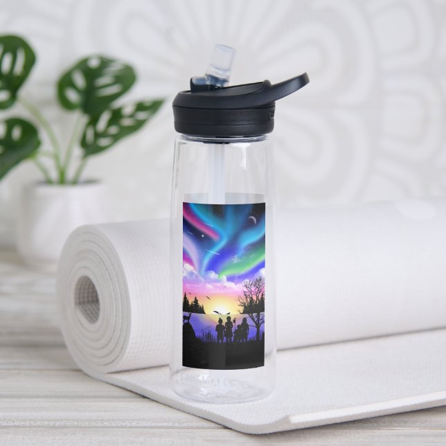 Nature’s Embrace Water Bottle (Yoga)