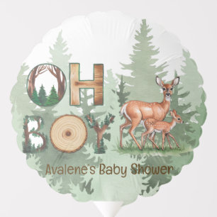 Nature’s Expression: Oh Boy Baby Shower Balloon