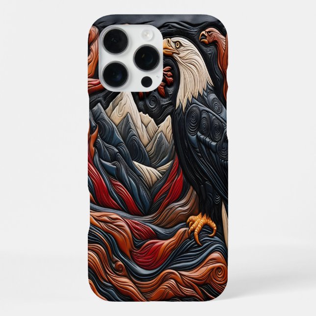 Nature’s Grace Eagle Design Iphone Case (Back)