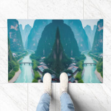 Nature’s Greeting – Karst Mountain Landscape