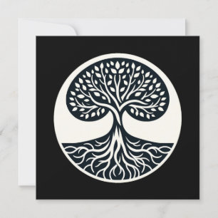 Nature’s Interconnectedness Sticker - Tree of Life Invitation