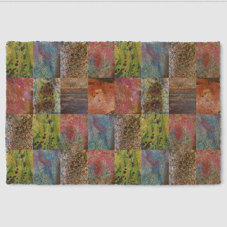 Nature’s Palette – Vibrant Ocean-Inspired Art Fiber Doormat