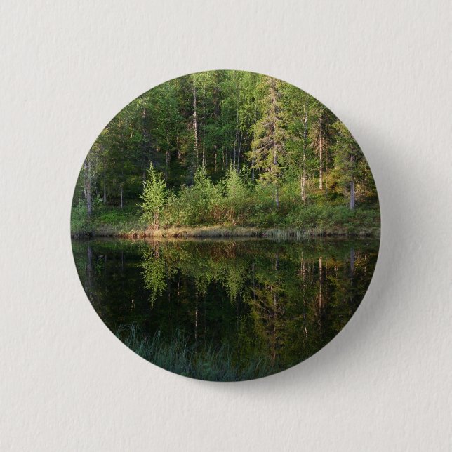 Nature’s Reflections custom button (Front)