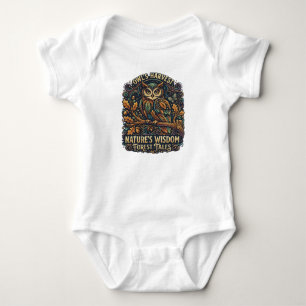 Nature’s Wisdom – Inspiring for Earth & Soul Lover Baby Bodysuit