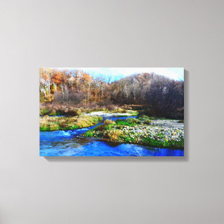 Nature scene canvas print