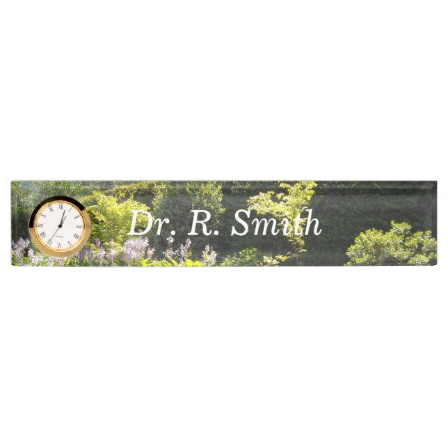 Nature Scene Desk Name Plate (Front)