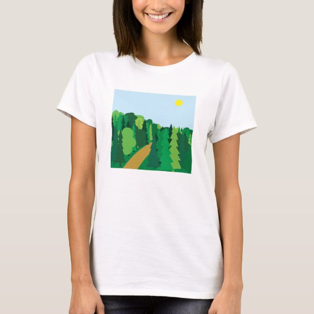 Nature Scene T-Shirt (Front)