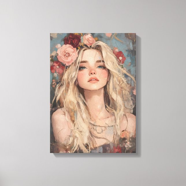 Nature Scenery Wall Art Canvas Peaceful Home Decor (Front)