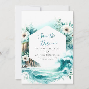 Nature Simple Nautical Wedding Save The Date