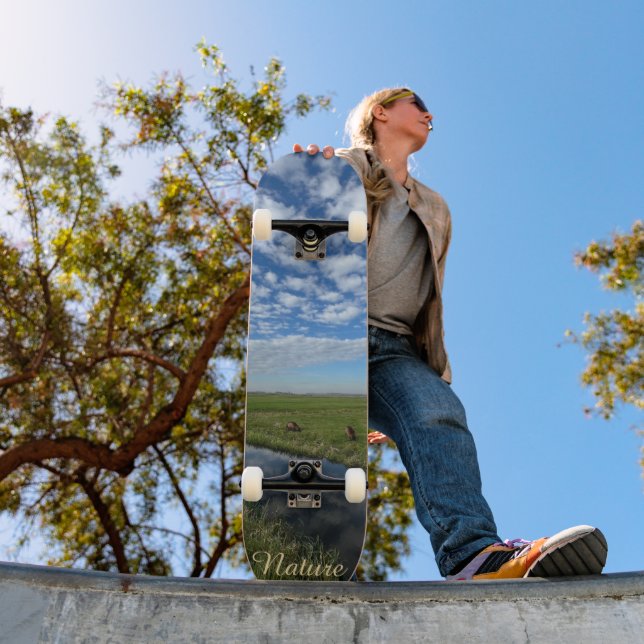 Nature sky skateboard (Outdoor 1)