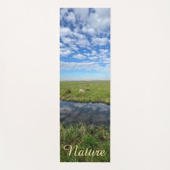 Nature Sky, Yoga Mat (Front)
