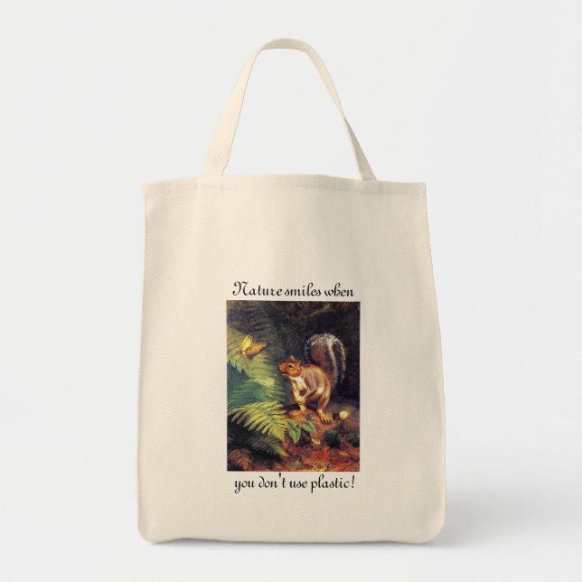 Nature Smiles Tote Bag (Front)