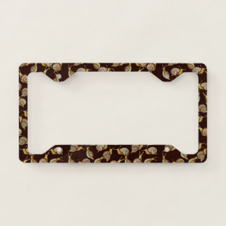 Nature Snail Art                             License Plate Frame