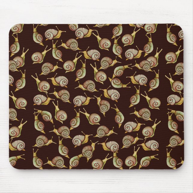 Nature Snail Art                         Mouse Pad (Front)