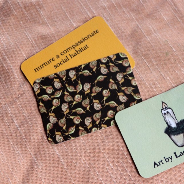 Nature Snail Art                             Note Card (Creator Uploaded)