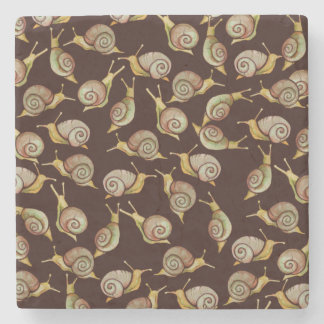 Nature Snail Art                                   Stone Coaster