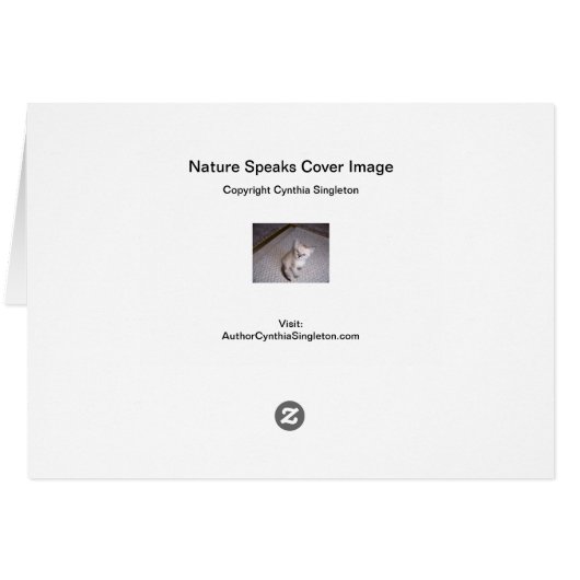 Nature Speaks Book Cover Image (Back Horizontal)