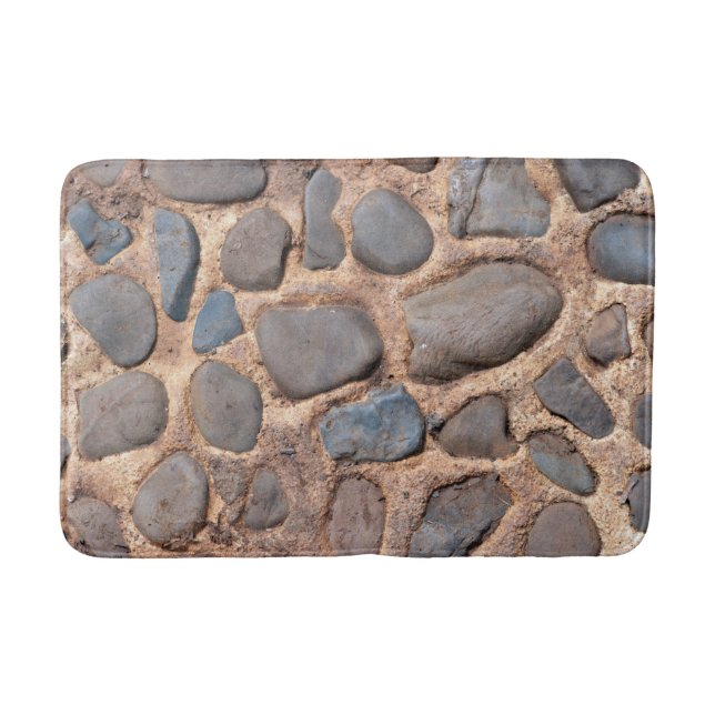 Nature stone texture bath mat (Front)