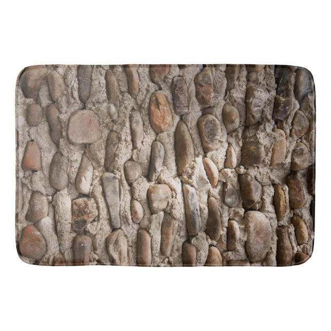 Nature stone texture bath mat (Front)
