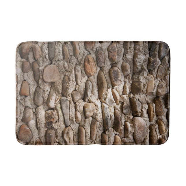 Nature stone texture bath mat (Front)
