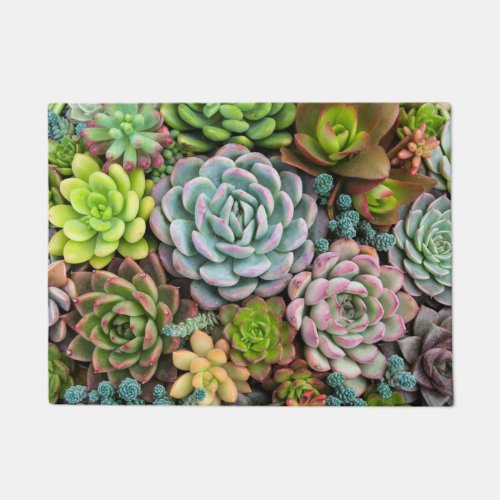 Nature succulent texture Door mat