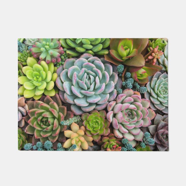 Nature succulent texture Door mat (Front)