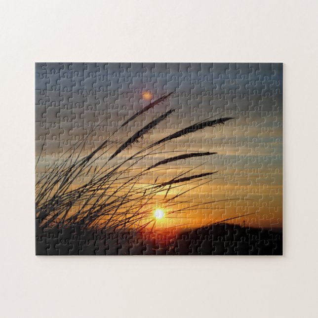 Nature Sunset Image Jigsaw Puzzle (Horizontal)