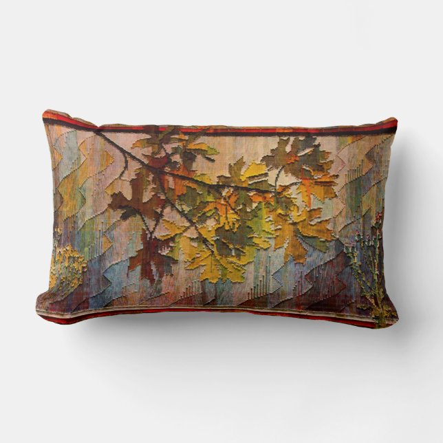 Nature Tapestry 1997 Lumbar Pillow (Front)