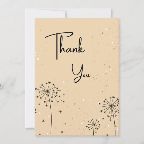 Nature Thank You Card