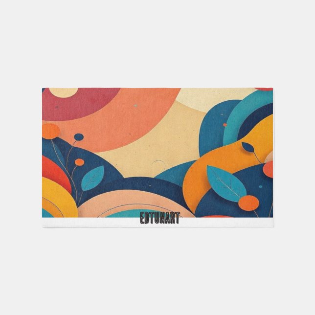 Nature theme rug (Front)