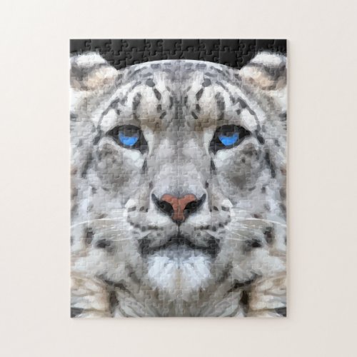 Nature Theme White Tiger Jigsaw Puzzle For Adults