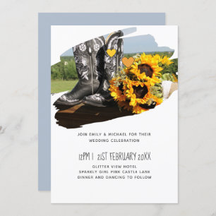 Nature Themed Wedding Bees Countryside Invites