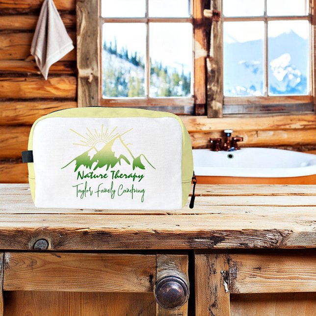 Nature therapy Family camping personalized Dopp Kit (Creator Uploaded)
