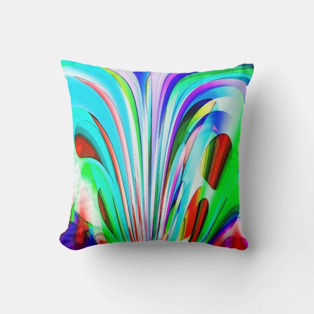 Nature Throw Pillow (Front)
