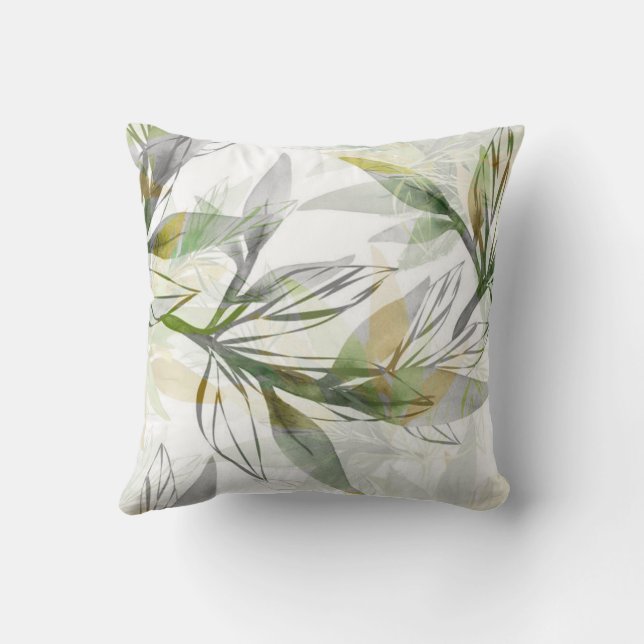 Nature Throw Pillow (Back)