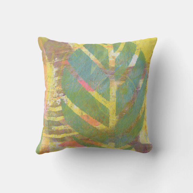 Nature Throw Pillow (Back)