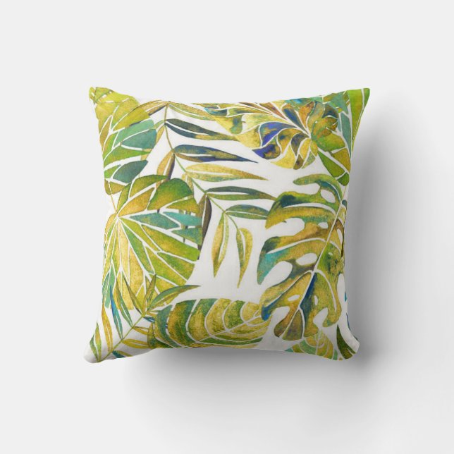 Nature Throw Pillow (Back)