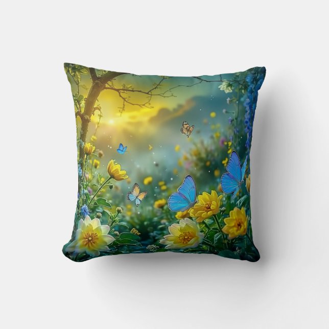 nature throw pillow (Front)
